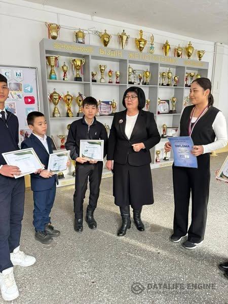 Халықаралық жеңімпаз оқушымыз Бауыржанқызы Жібек